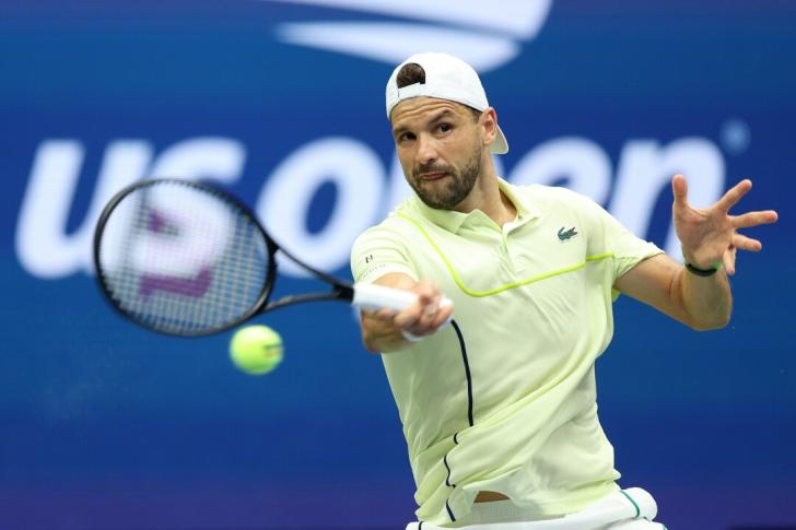 Bulgarian tennis player Grigor Dimitrov